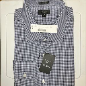 J Crew Ludlow Slim Fit 2 Ply Button Front Long sleeve Shirt